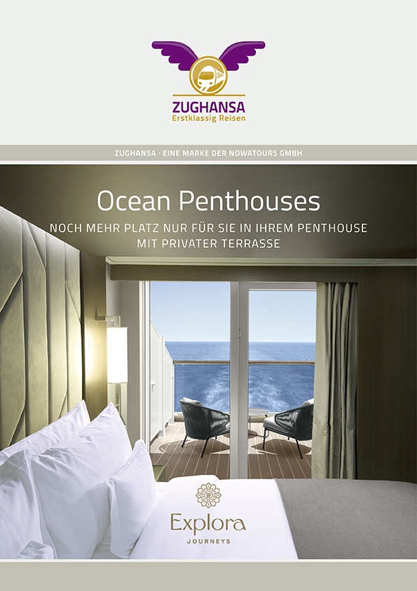Explora Journeys: Ocean Penthouses Broschüre